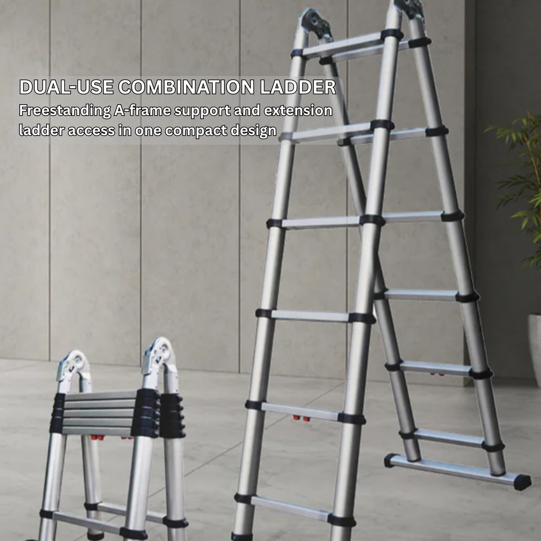 2-in-1 Telescoping Combination Ladder – Telesteps Ladders