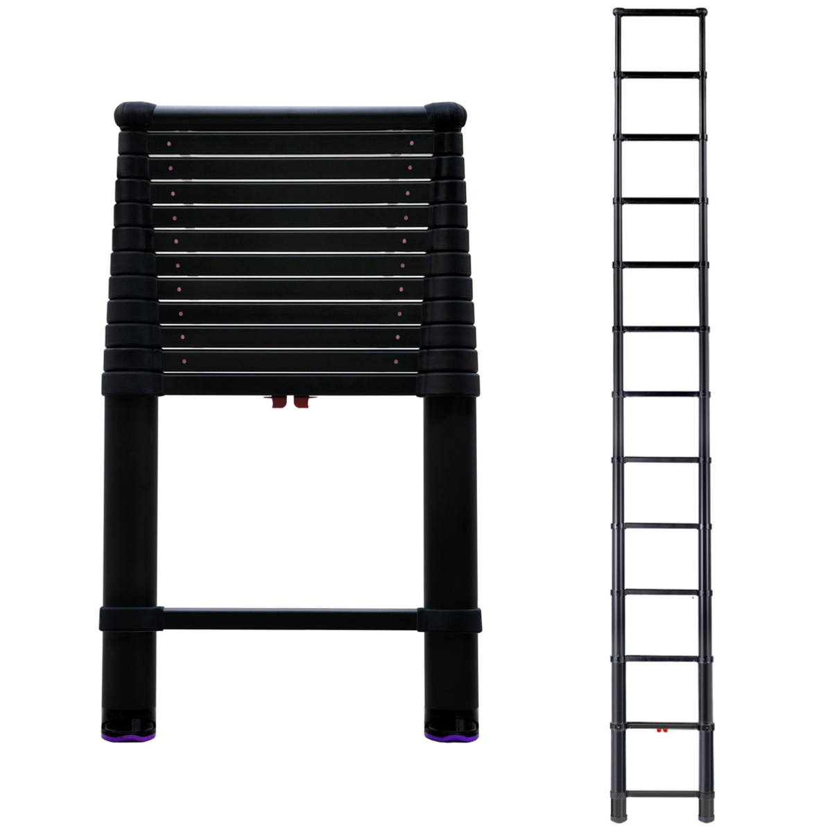 Telesteps 12.5 ft Tactical Telescoping Extension Ladder | Type 1A ...